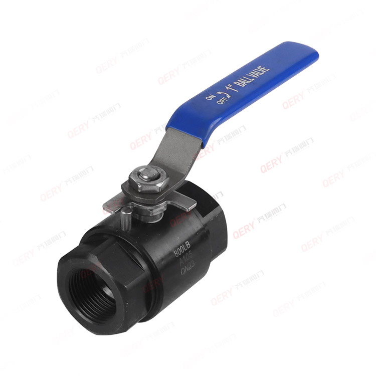 二片式锻钢球阀